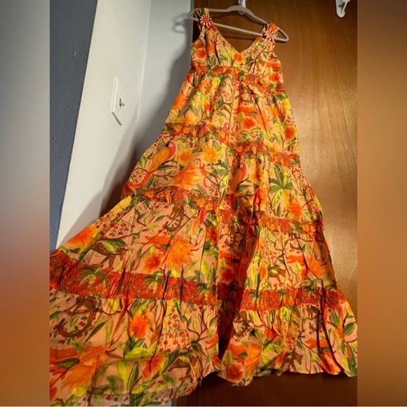 NWT FARM RIO ANTHROPOLOGIE MAXI DRESS - Picture 3 of 15